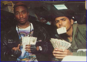 2Pac & Shock gettin' money